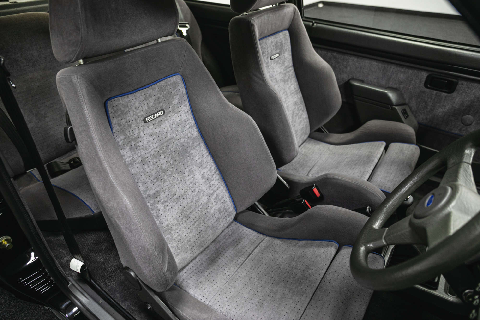 Plush grey interior ford escort sold at auction