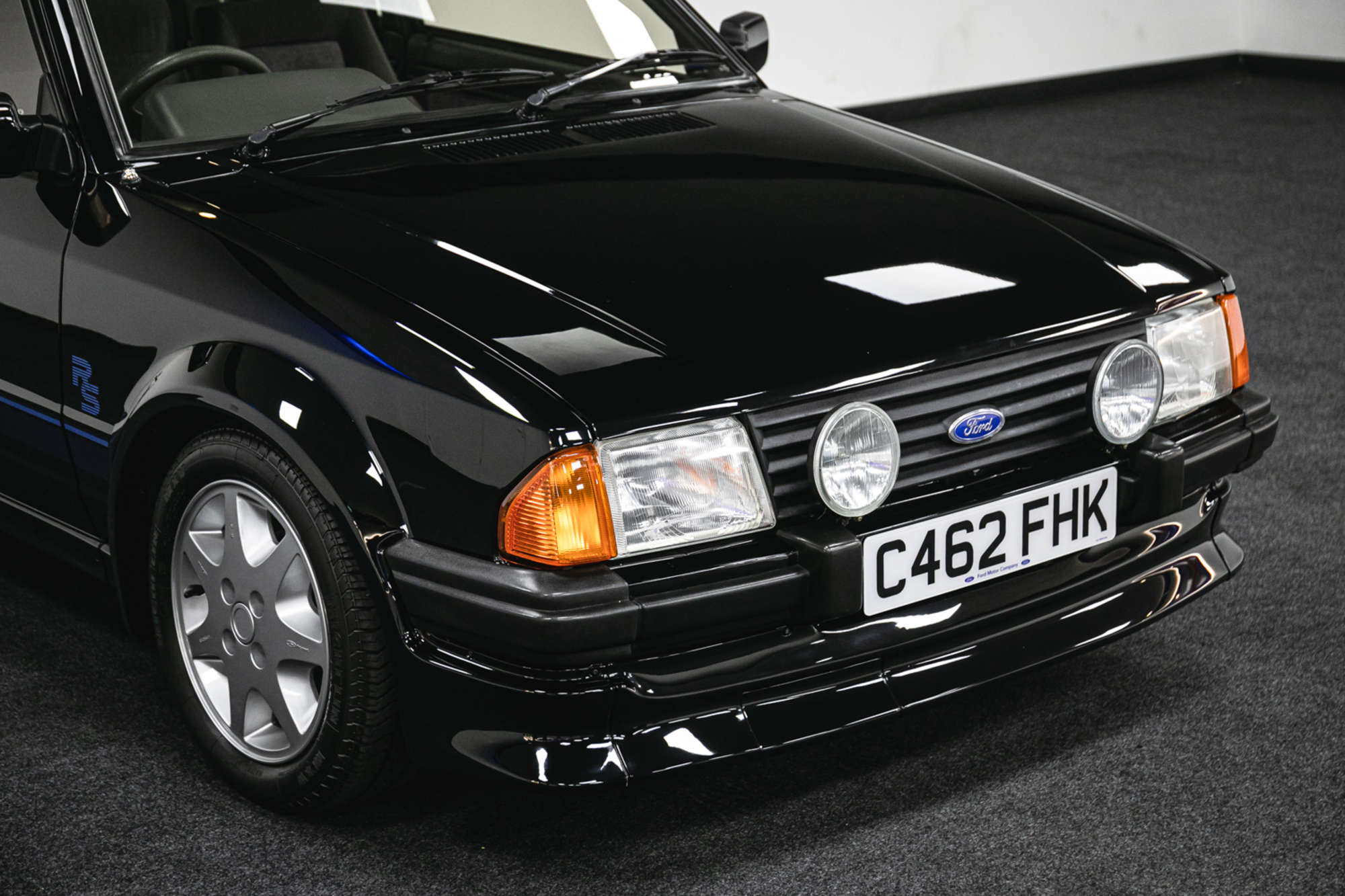 Princess Diana's Ford Escort Front View
