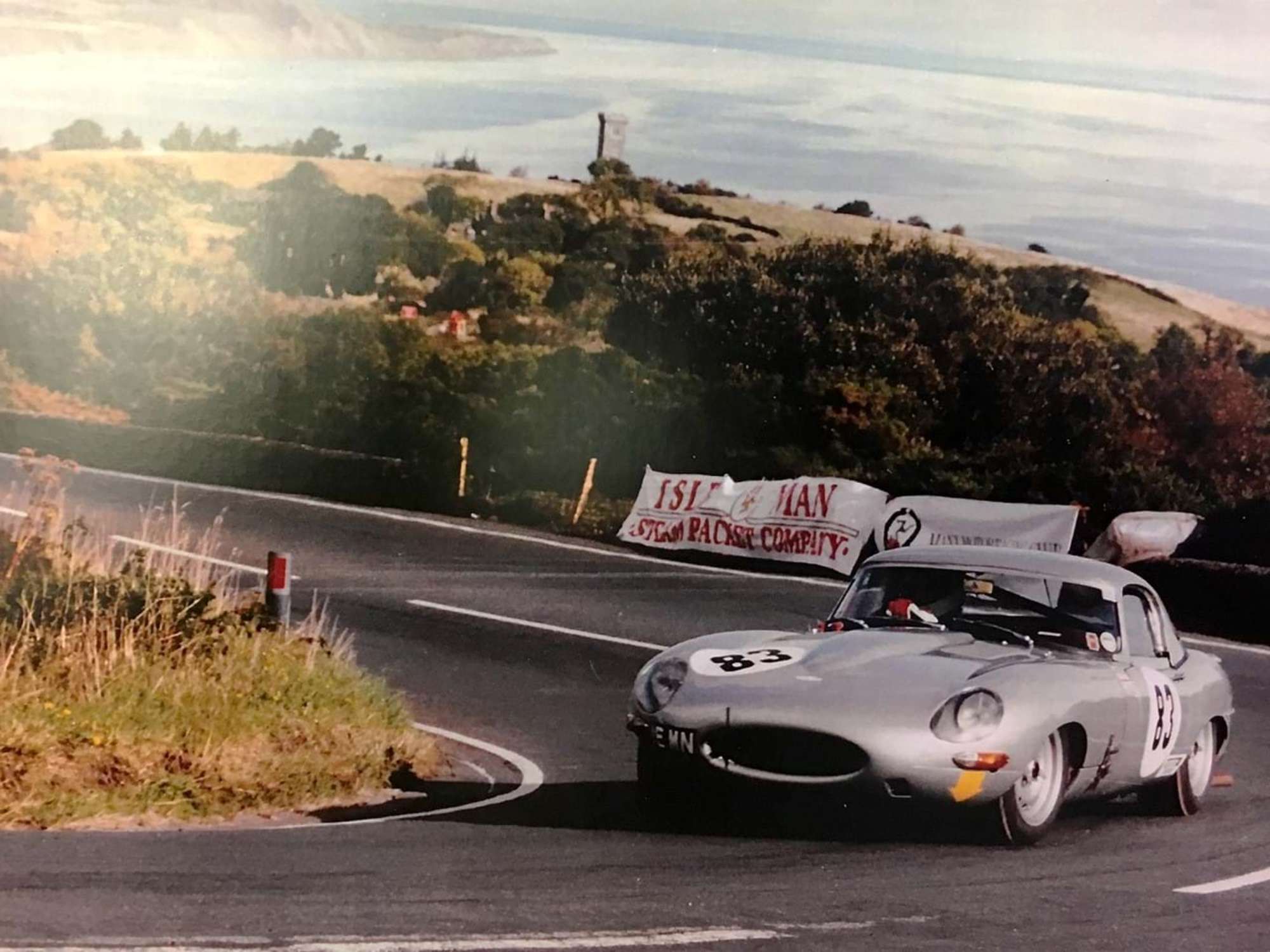A celebration example of the 40th anniversary at Donnington Park