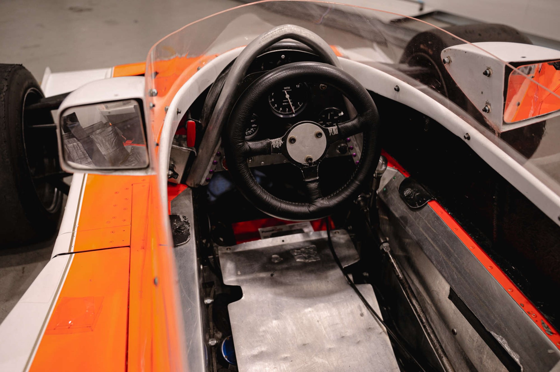 McLaren M23 Rush film Replica interior from the Rush film