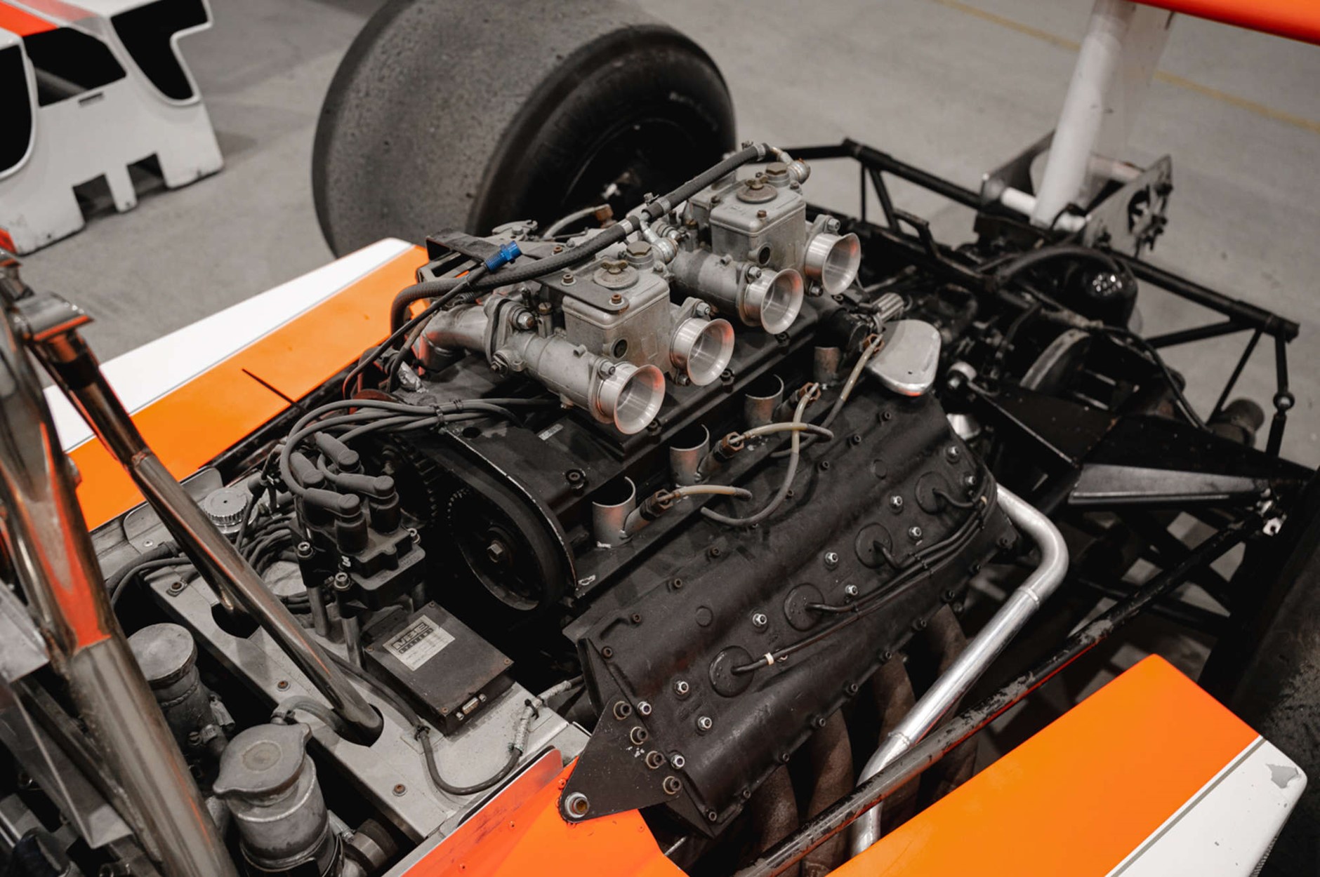 McLaren M23 Replica engine f1 film Rush