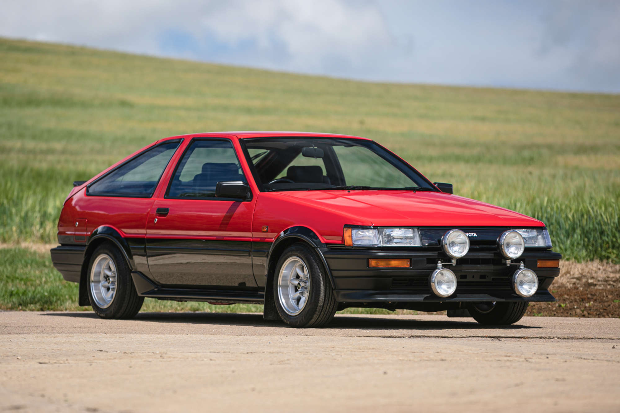 Toyota comands record price