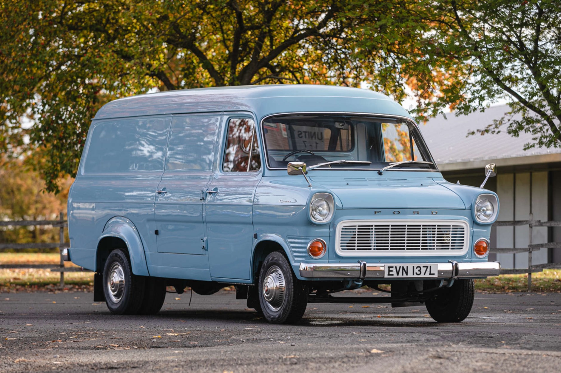 Low mileage collectible Ford Transit 