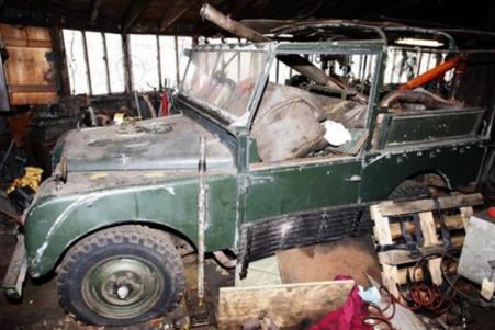 Land Rover Defender restoration