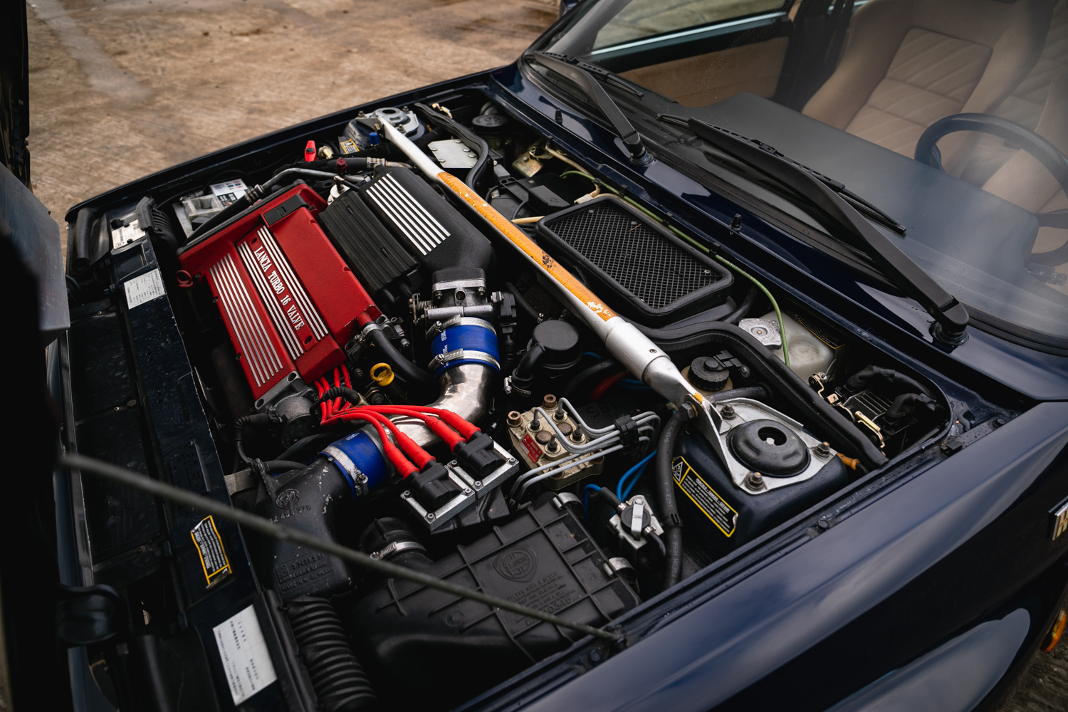 Delta Integrale engine bay