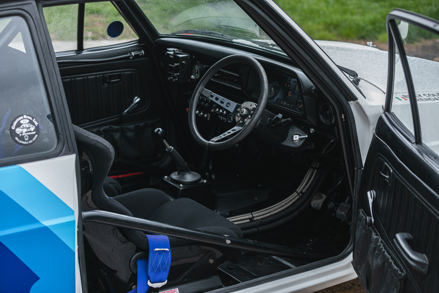 Rally Winning Ford Escort Interior