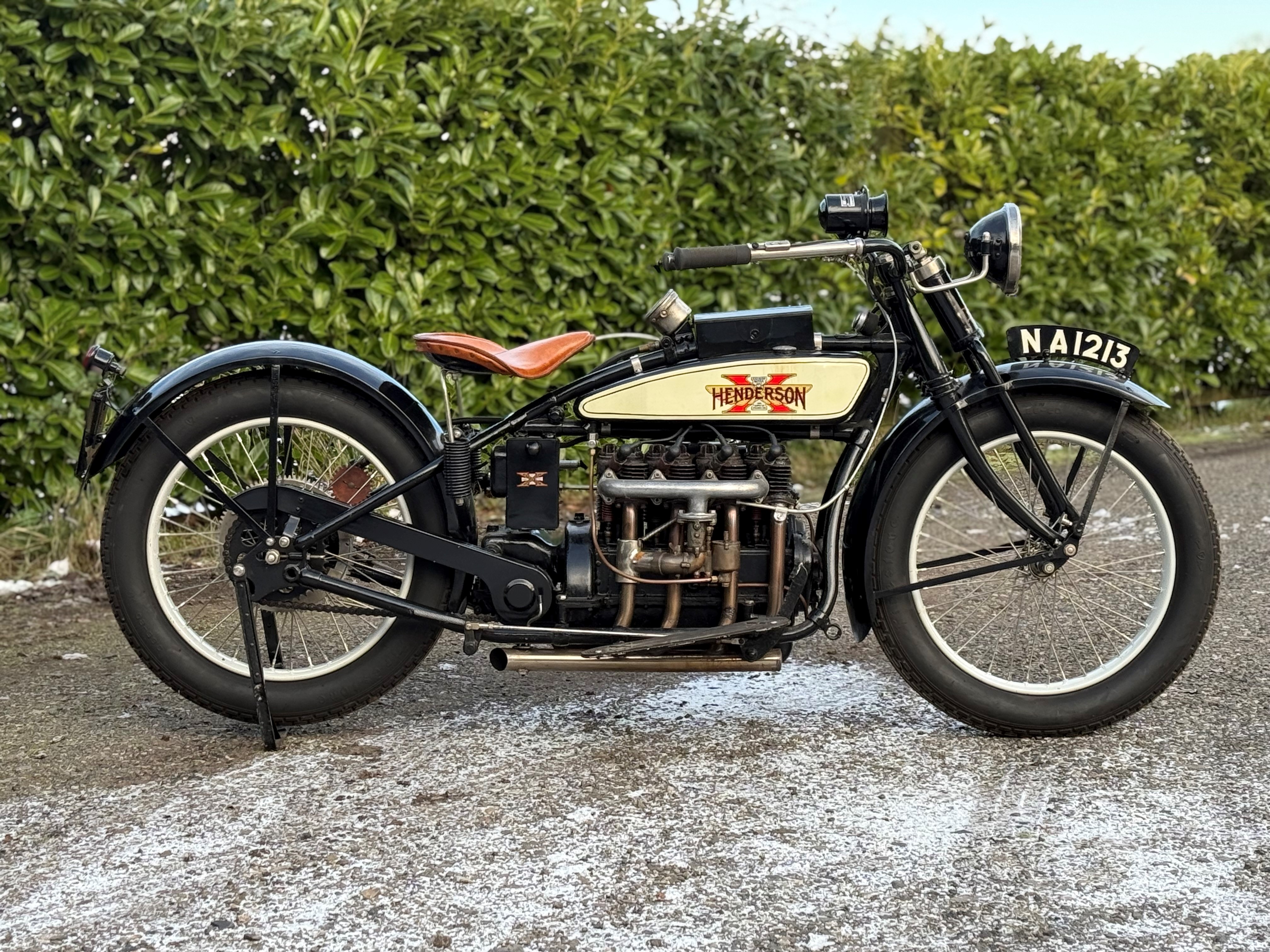 Image1924 Henderson Four-Cylinder Deluxe 1,305cc sold for an impressive £62,100