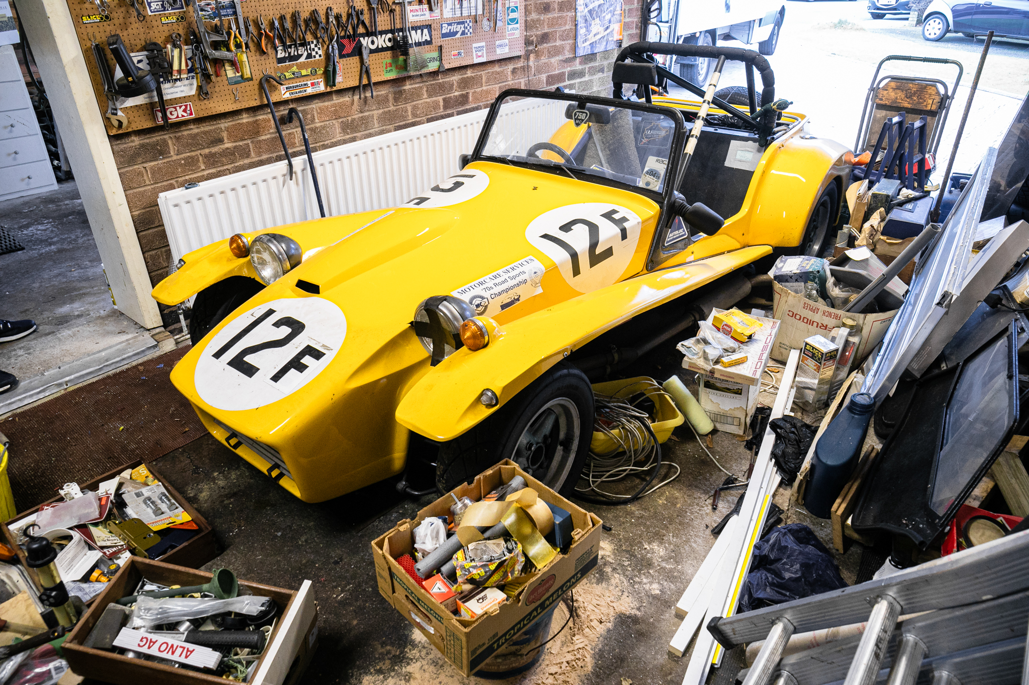 1971 Lotus Seven S4 (Twin-Cam) - Garage Find. Estimate: £8,000 - £12,000 Image Honda Dax monkey Bike