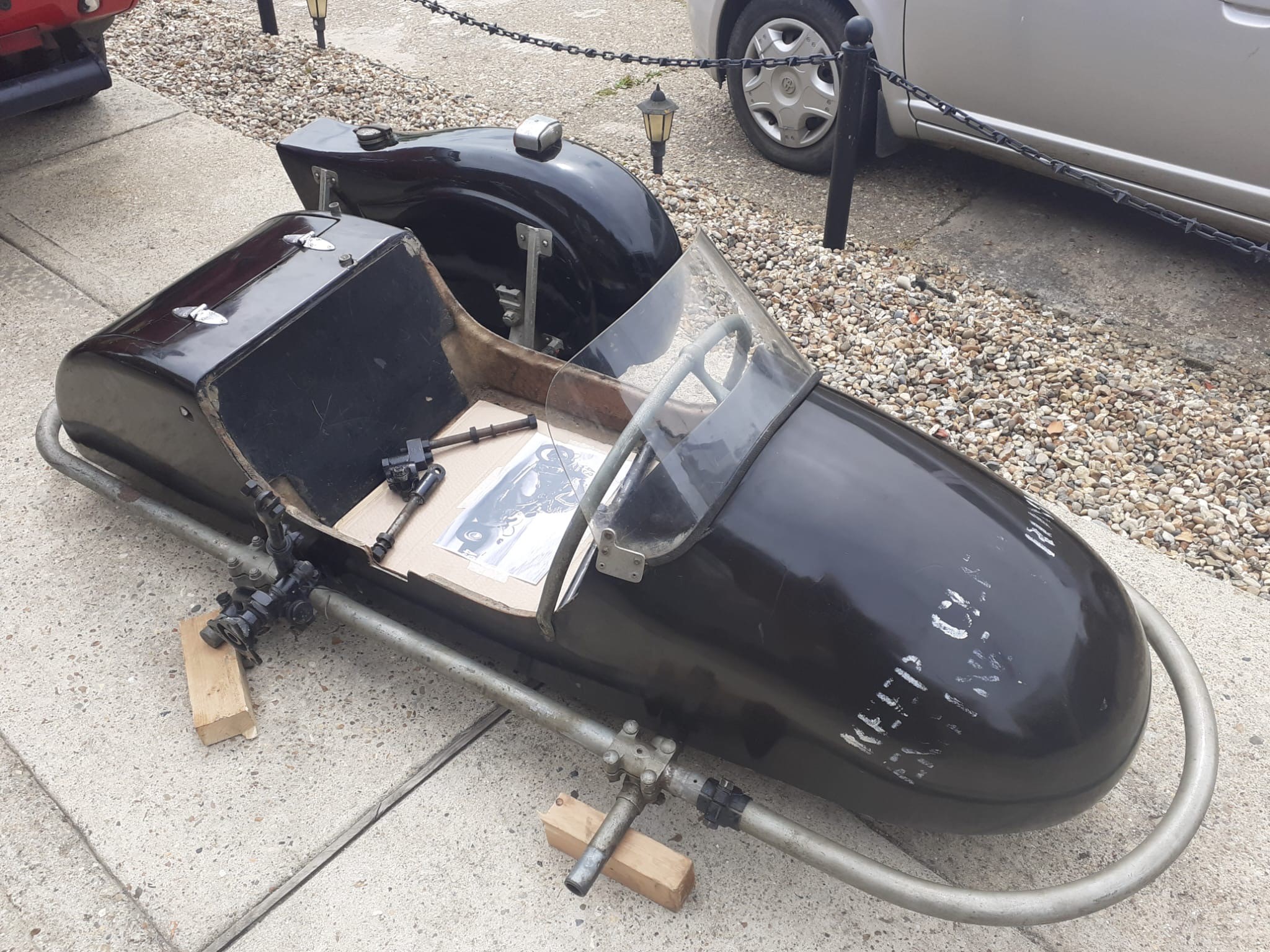 Vincent Series C Black Shadow Sidecar