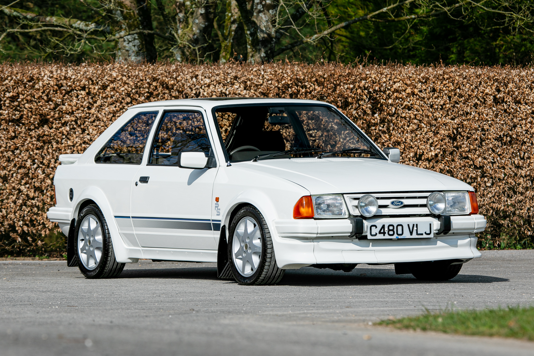 White Ford RS turbo Series 1