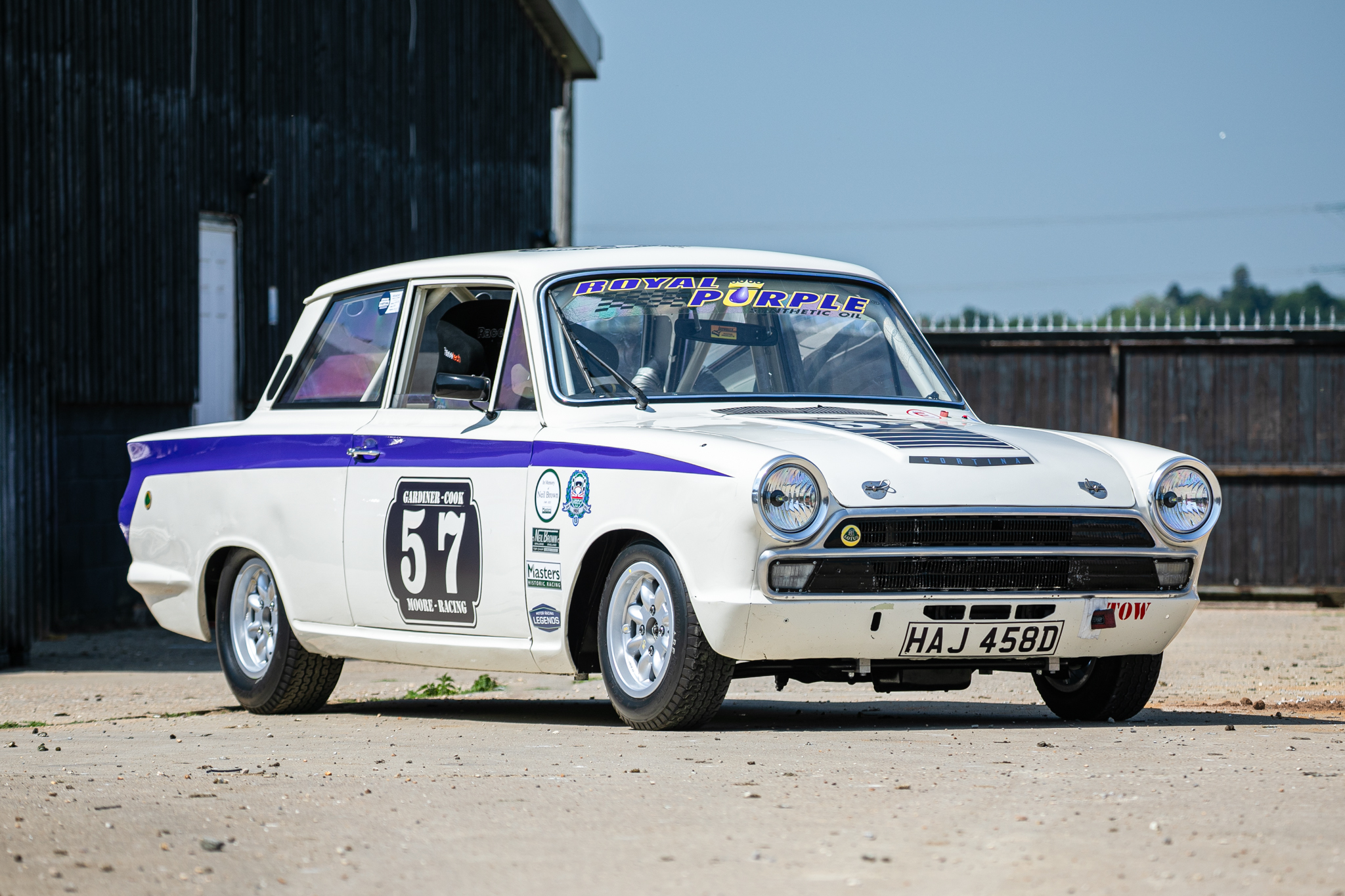 1966 Lotus Cortina Mk1 FIA race car 