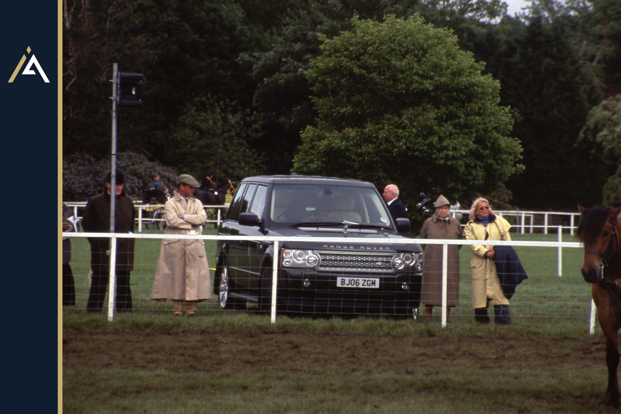 The Late Monarch Queen Elizabeth II's Range rover for sale