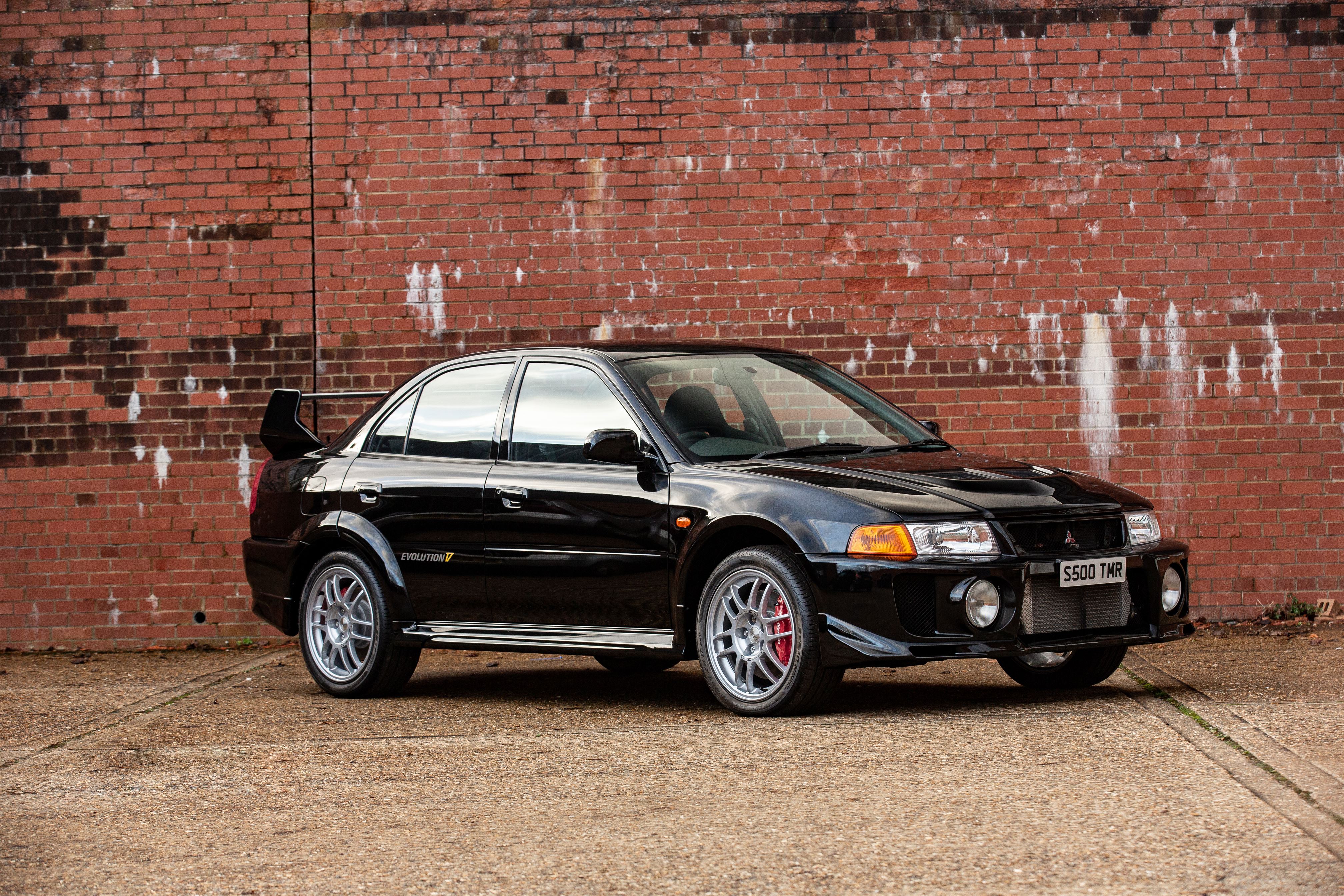 The Late Richard Burns Mitsubishi Evo V For Sale with Iconic Auctioneers