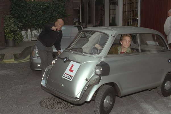 Bmw Isetta The bubble Car Sir Stirling Moss taught his son to drive