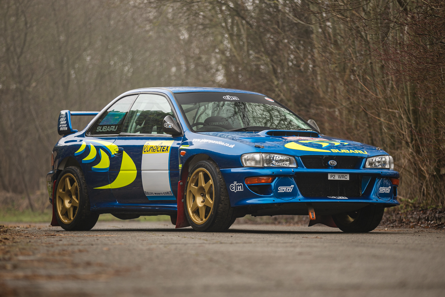 Historic Colin McRae Subaru Rally Car for Sale