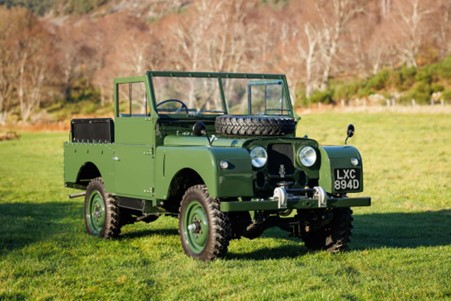 Queen Elizabeth II's Land Rover for Sale
