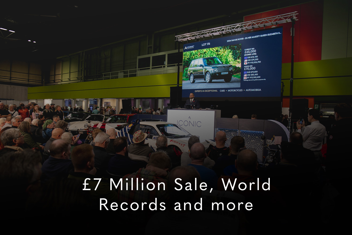 HM Queen Elizabeth’s 2004 Range Rover Enters Auction World Record Books at £132,750