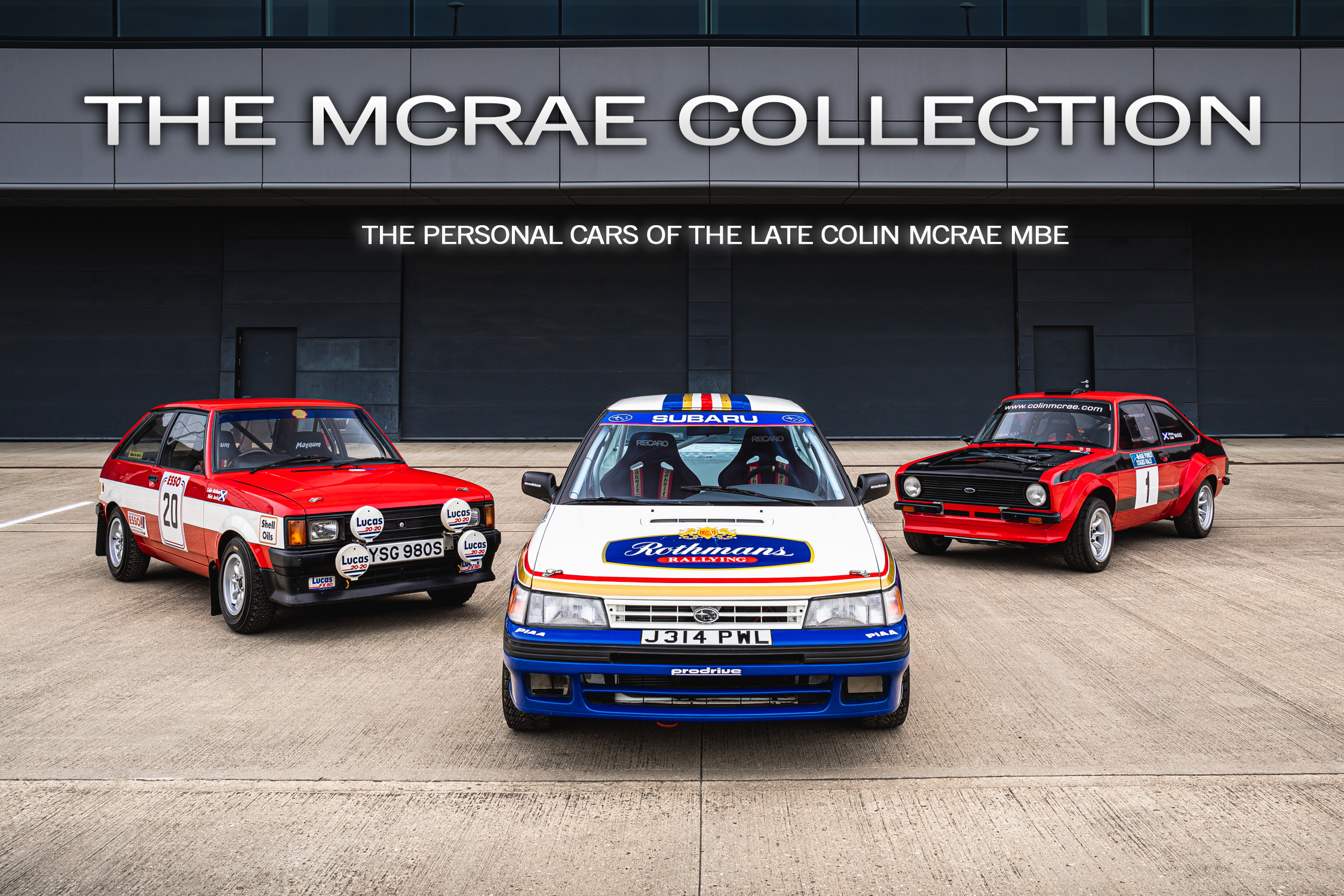 Colin Mcrae’s Private Collection for Sale 