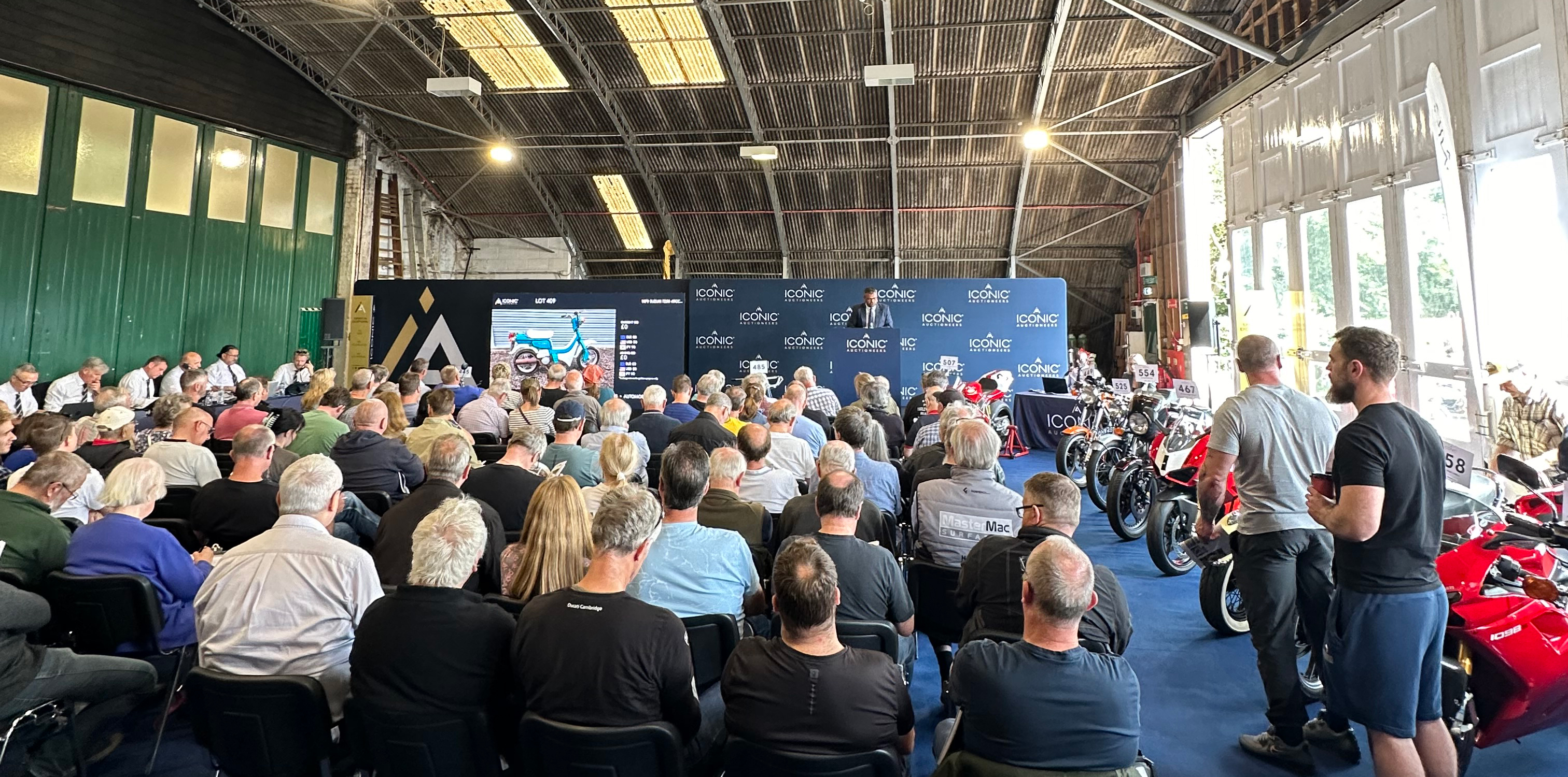 Ducatis Dominates Iconic Auctioneers Sale