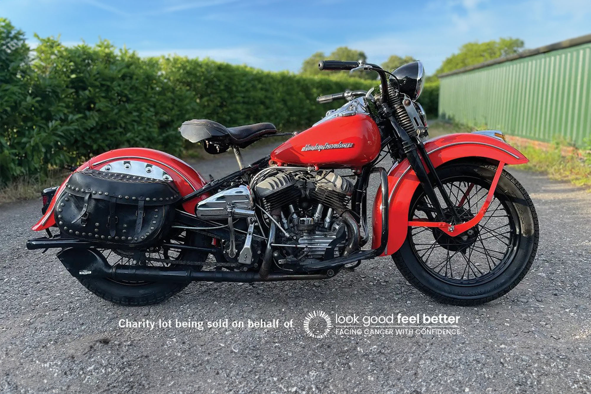 Harley-Davidson donated as Cancer Charity fundraiser