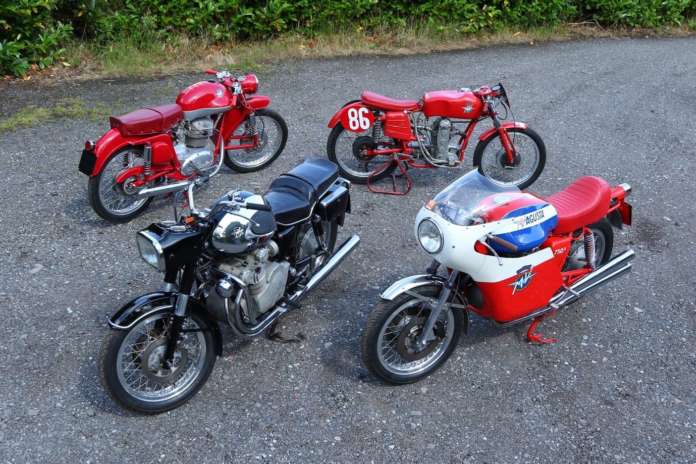 Last Four Cherished MV Agustas for Sale with Silverstone Auctions