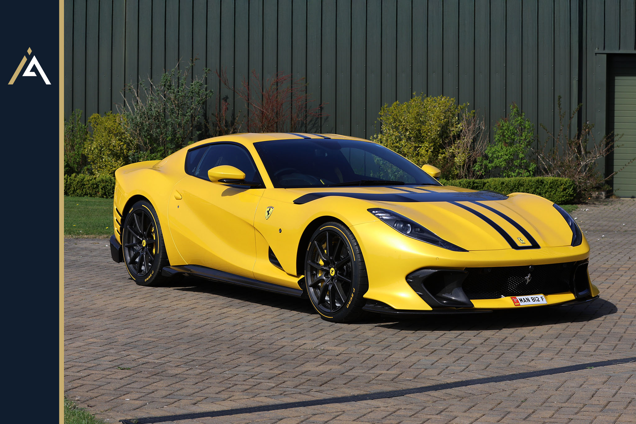 Ferrari 812 Competizione headlines Iconic Auctioneers' Sale