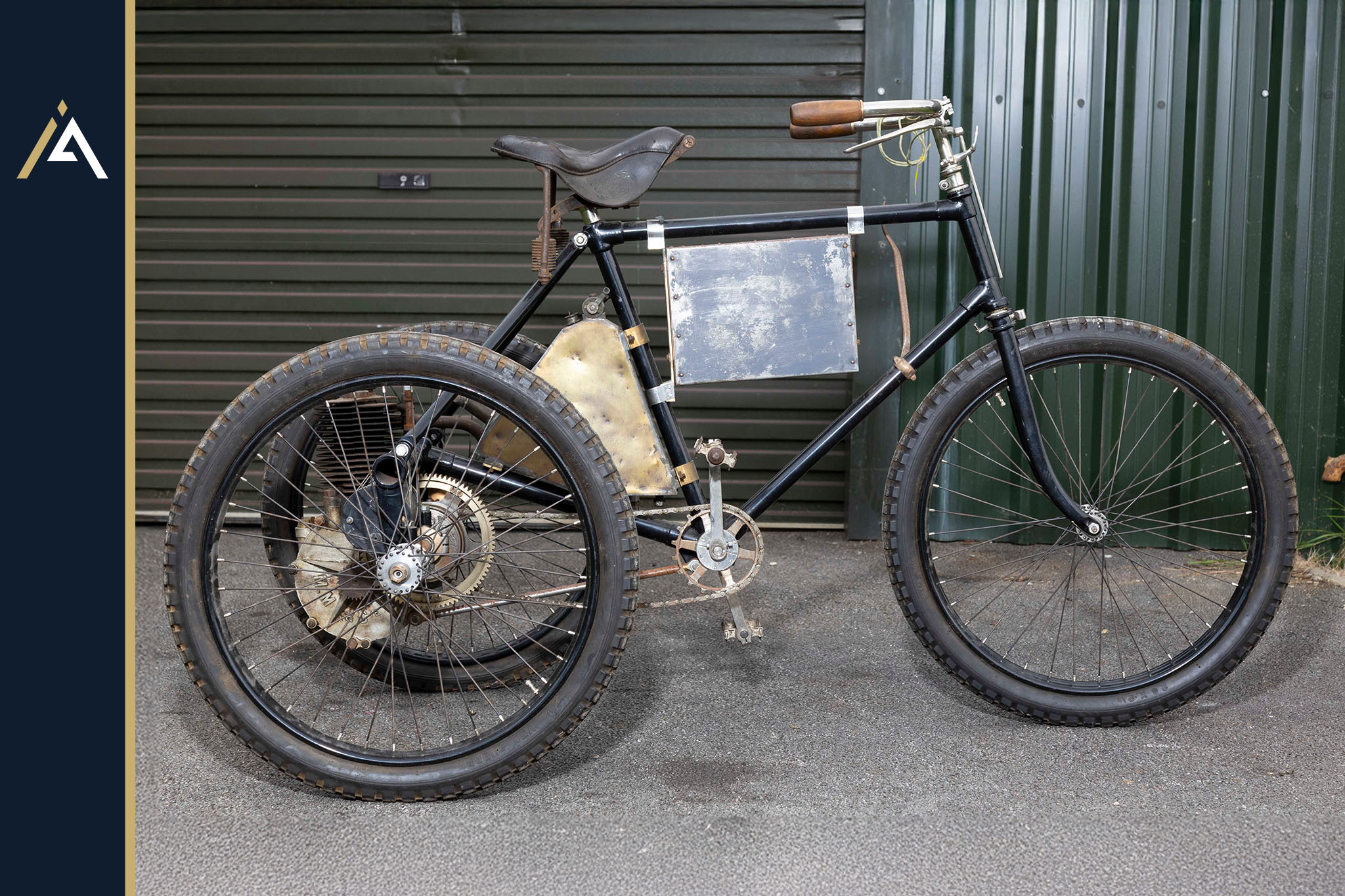 La Française Tricycle from 1898 set for Iconic Auctioneers